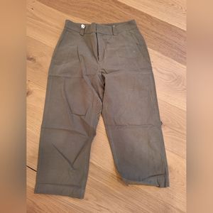 Vince midrise cotton crop pants